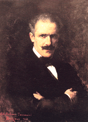 Giacomo Grosso-ritratto-Toscanini