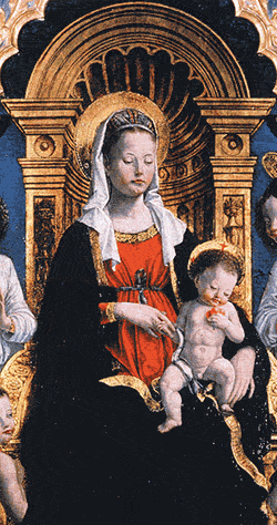 Gian Martino Spanzotti-Madonna in Trono-1475-80